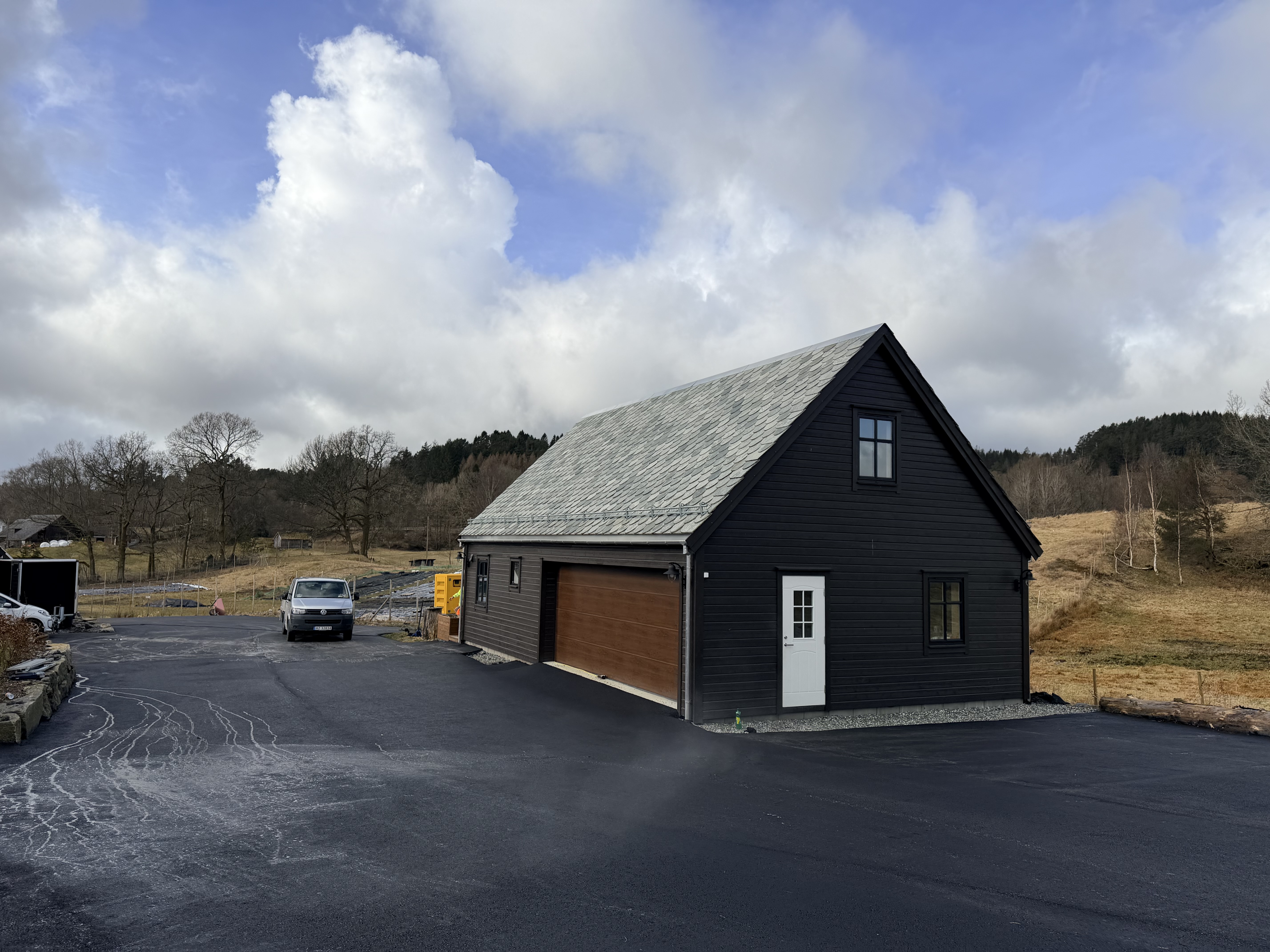 Asfaltering av uteområde